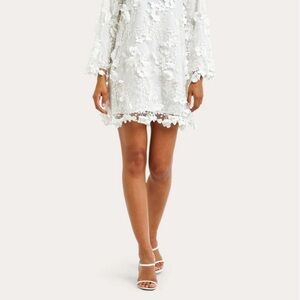 Mestiza Flora Lace Mini Dress Retails $475